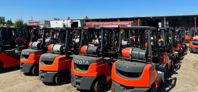 Rental forklifts at Madland Toyota-Lift