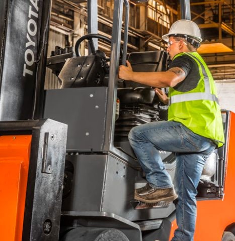 osha forklift safety training in California