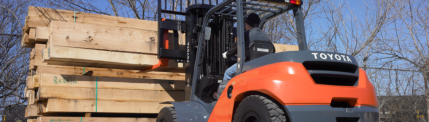 toyota pneumatic forklift