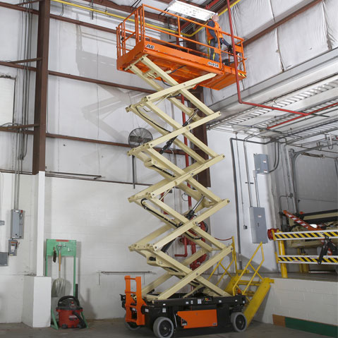 jlg electric scissor lift