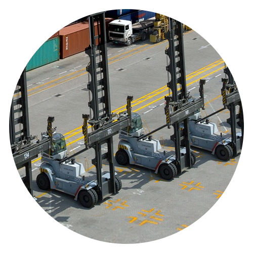 konecrane container lift trucks