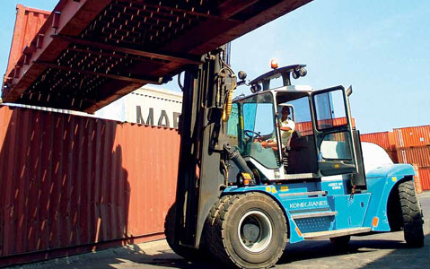 konecranes forklift options