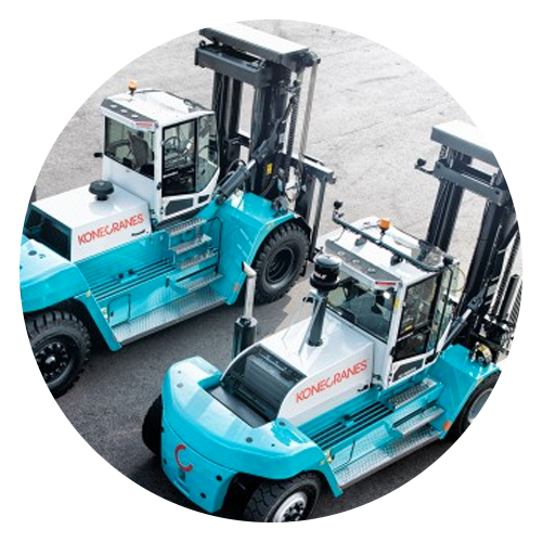 konecrane heavy duty forklifts