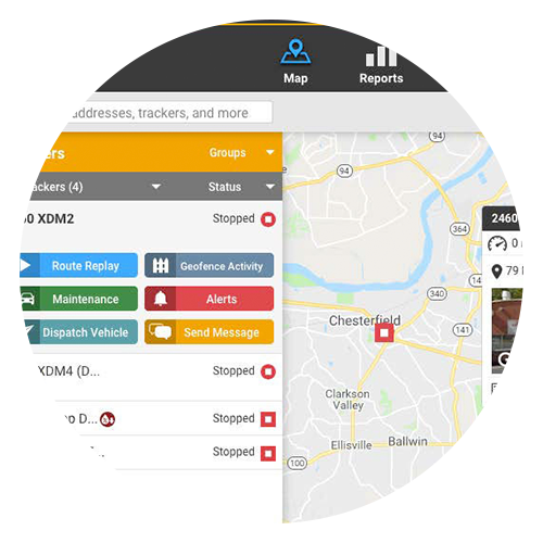 gps forklift fleet tracking