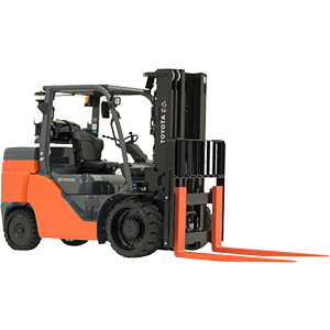 toyota large cushion forklift