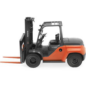 large ic pneumatic forklift