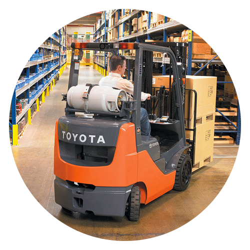 toyota cushion forklift