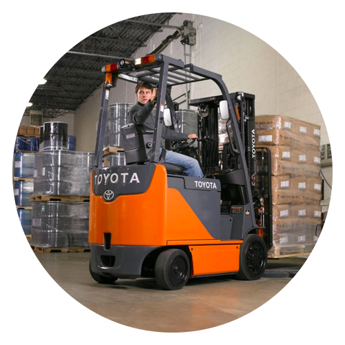 toyota electric forklift